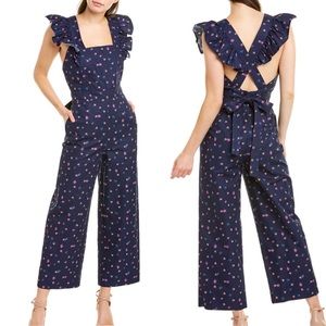 NWT Rebecca Taylor Farren Floral Jumpsuit